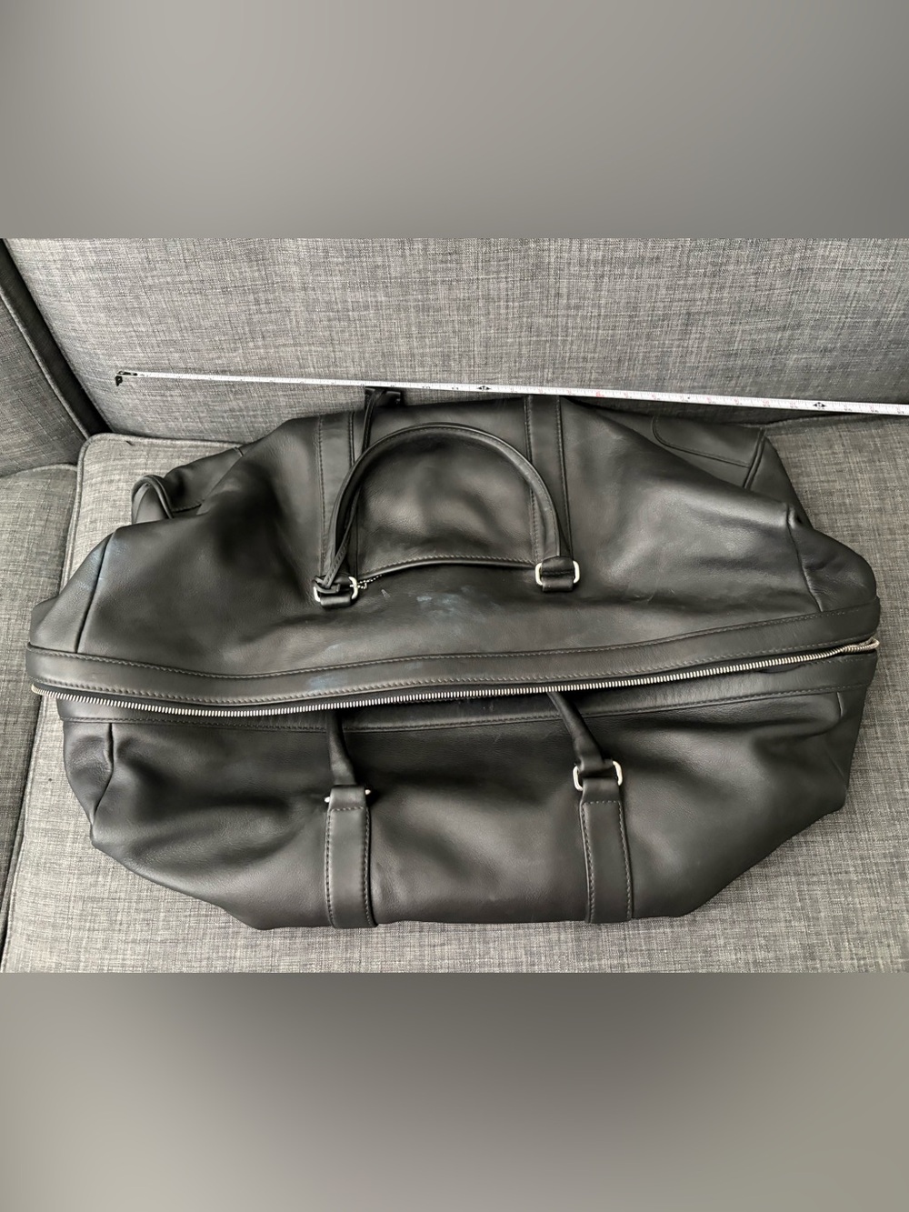 Coach Leather Duffel Bag
